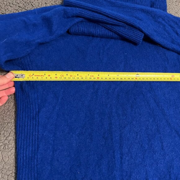 DIANE von Furstenberg Cashmere Blue Federal Monk Cowl Sweater - Picture 11 of 11